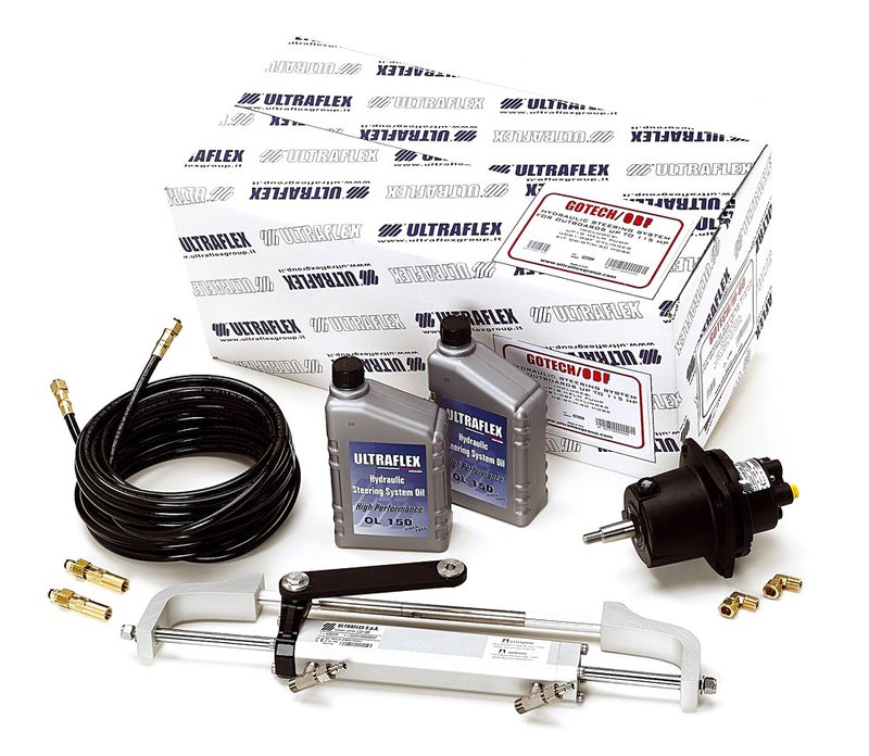 ULTRAFLEX HYDRAULIC STEERING SYSTEM FOR OUTBOARDS UP TO 115 HP