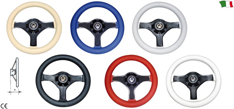 FOUR-SPOKE STEERING WHEEL