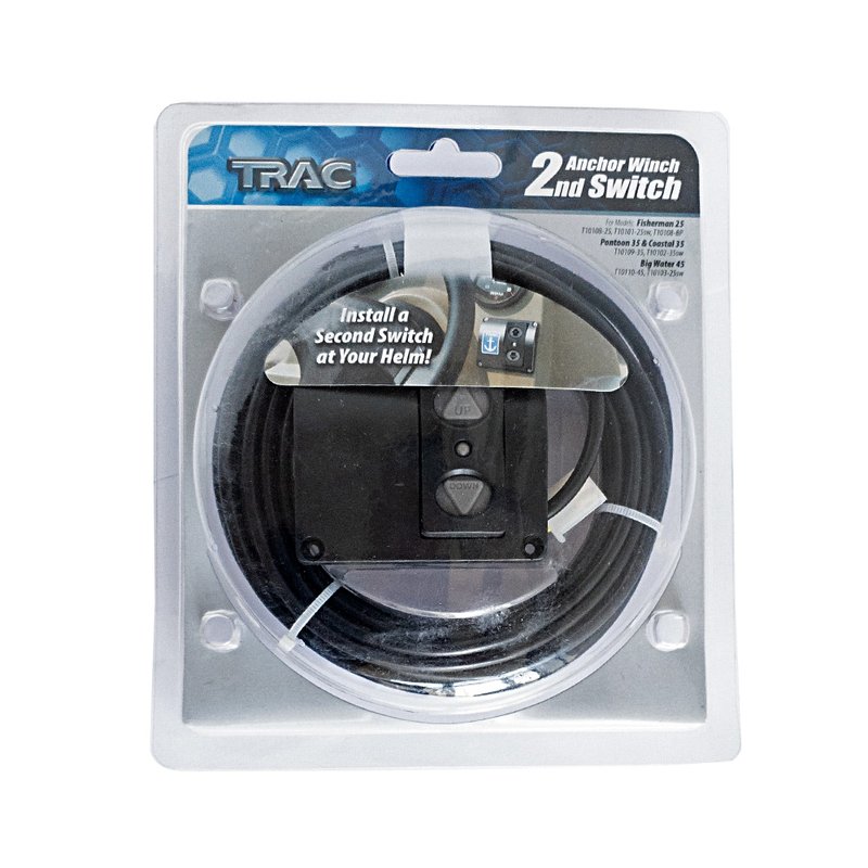 Trac anchor electric winch control panel