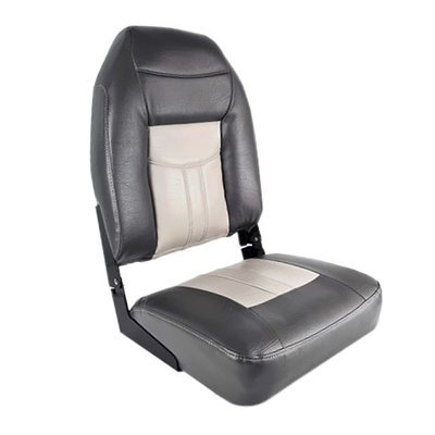 DELUXE high back chair, Grey/Charcoal