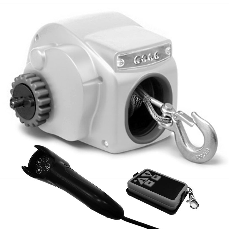 Trac Outdoors Day Runner Salt Water Electric Trailer Winch 7000SWW elektriskā piekabes vinča