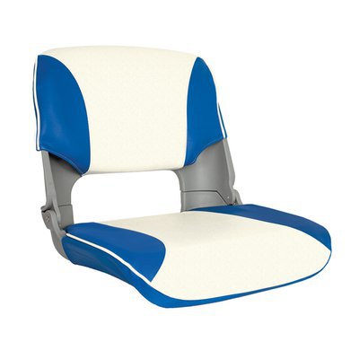 Skipper Boat Seat Blue/White