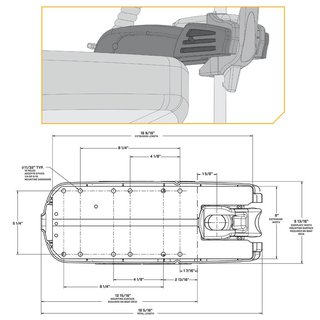 MINN KOTA POWERDRIVE 55 LBS MR 54" 12V(2024)