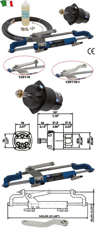 HYDRAULIC STEERING SYSTEM UP TO 80 HP