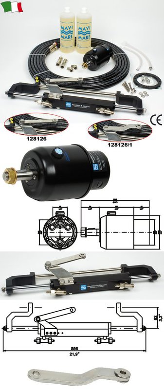 HYDRAULIC STEERING SYSTEM UP TO 150 HP