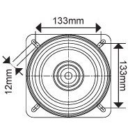 Seat swivel Oceansouth, 175mm