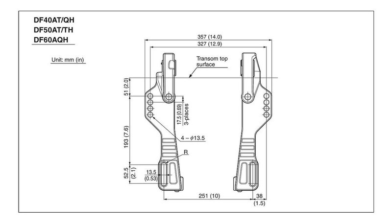 SUZUKI DF 40ATL EFI