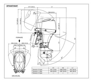 SUZUKI DF 40ATS EFI