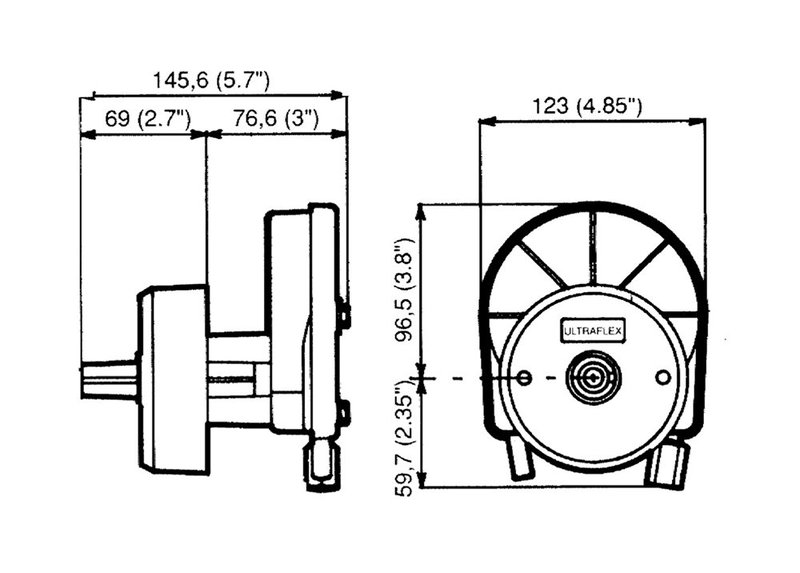 T67 ULTRAFLEX STEERING SYSTEM